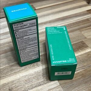 INNISFREE Gentle Retinol Salicylic Acne Serum (two 30ml bottles)